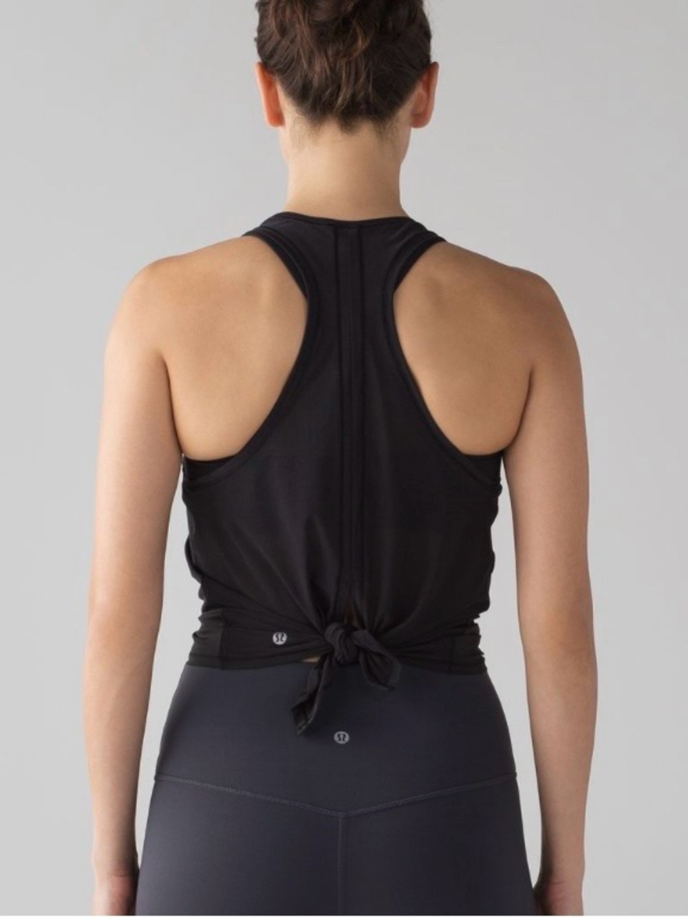 lululemon athletica | Two With One Singlet, Black, Size 12 - EUC
